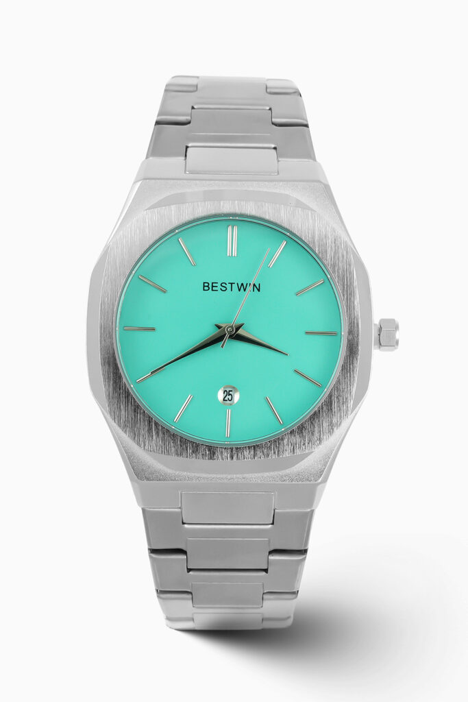 Bestwin Ocean Blue classic inspired watch for men featuring elegant design, premium craftsmanship, and stylish dial